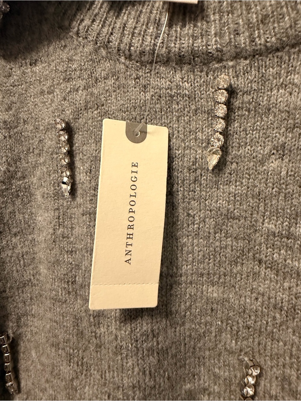 Maeve Embellished Crop Vest & Buttondown Twofer Top SMALL NWT - Picture 7 of 14
